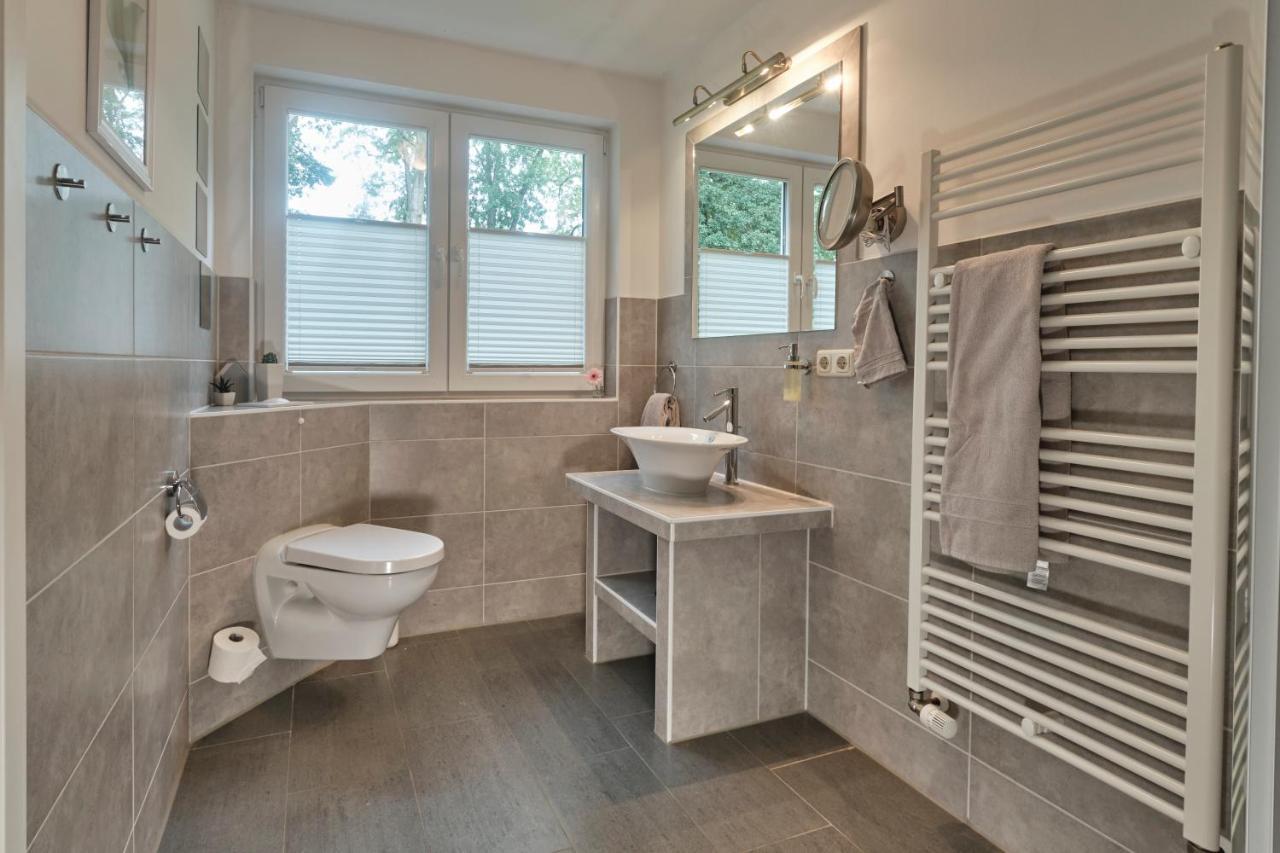Fleesentraum Seeadler Grand Maisonette - Fuer Golfer Und Familien - Sauna Kamin Balkon Nintendo - Hunde Willkommen! เกอห์เรน-เลบบิน ภายนอก รูปภาพ