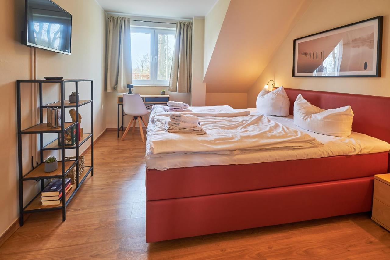 Fleesentraum Seeadler Grand Maisonette - Fuer Golfer Und Familien - Sauna Kamin Balkon Nintendo - Hunde Willkommen! เกอห์เรน-เลบบิน ภายนอก รูปภาพ